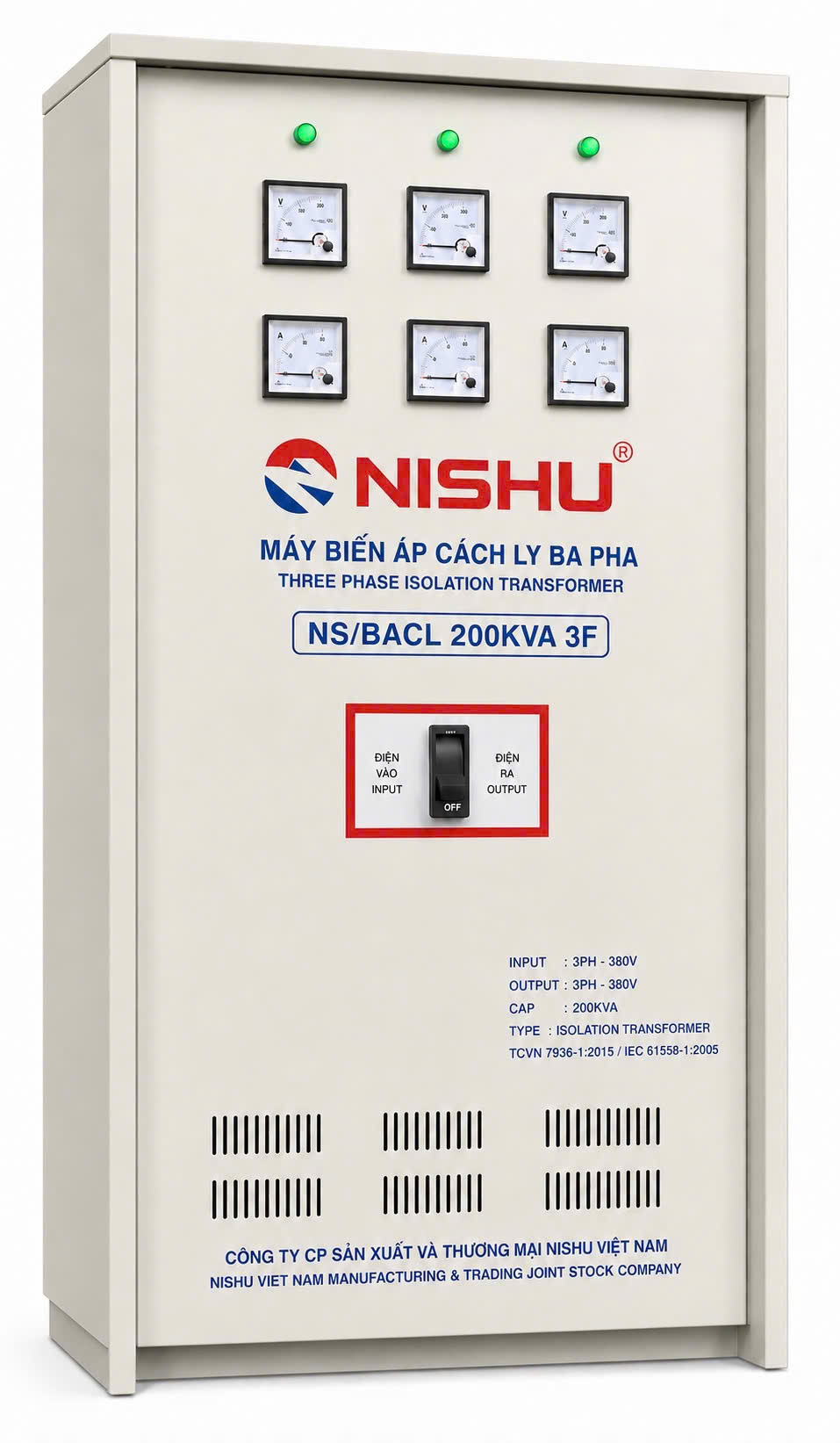 Biến áp 200K-3F