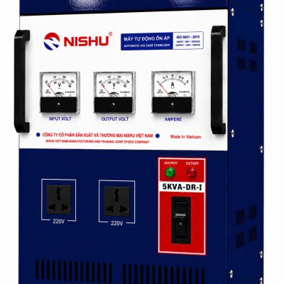 Ổn áp NISHU 5KVA-DRI DẢI 50V-250V