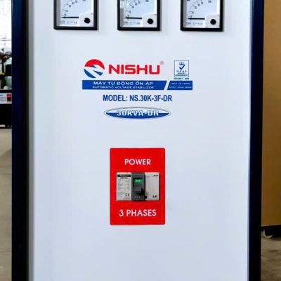 Ổn áp NISHU 30KVA-3F-DR
